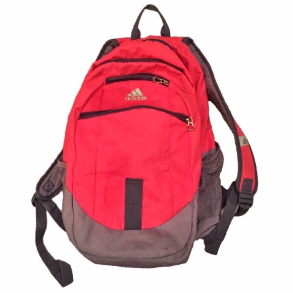 coral adidas backpack